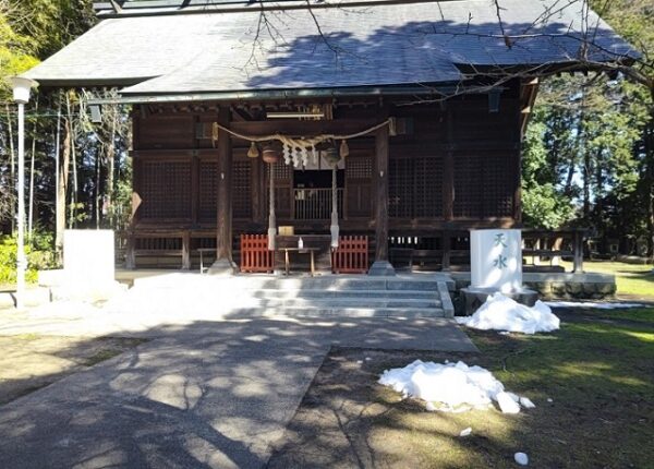 青柳神社　社殿