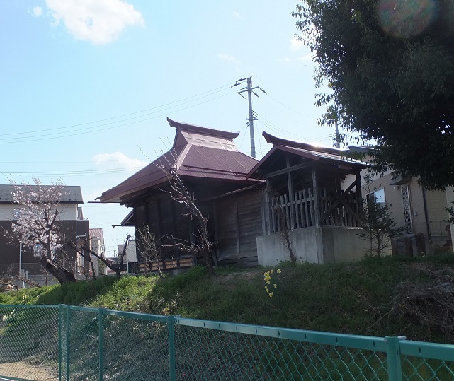 天神宮横手から