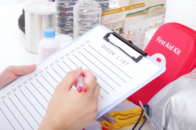 防災グッズチェック