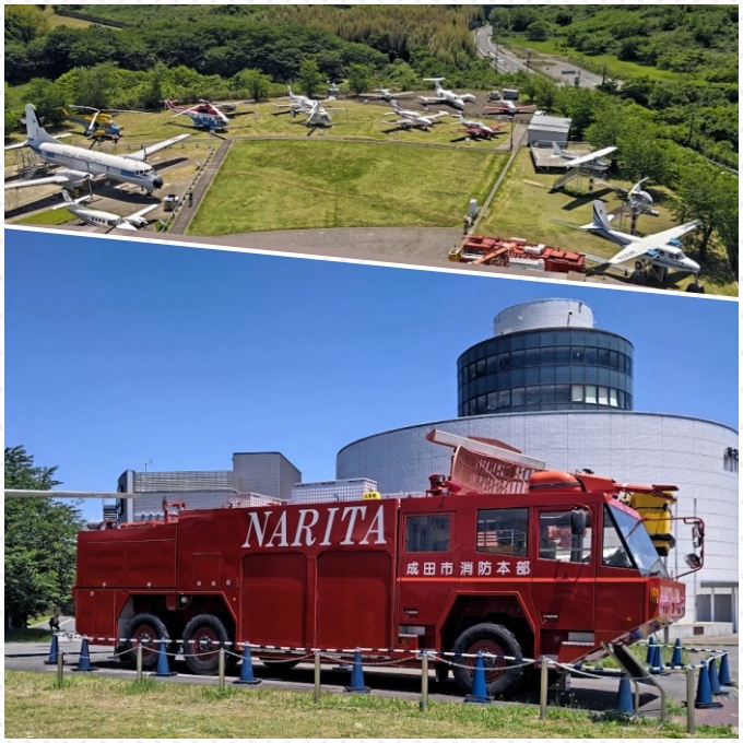 博物館横広場の機体